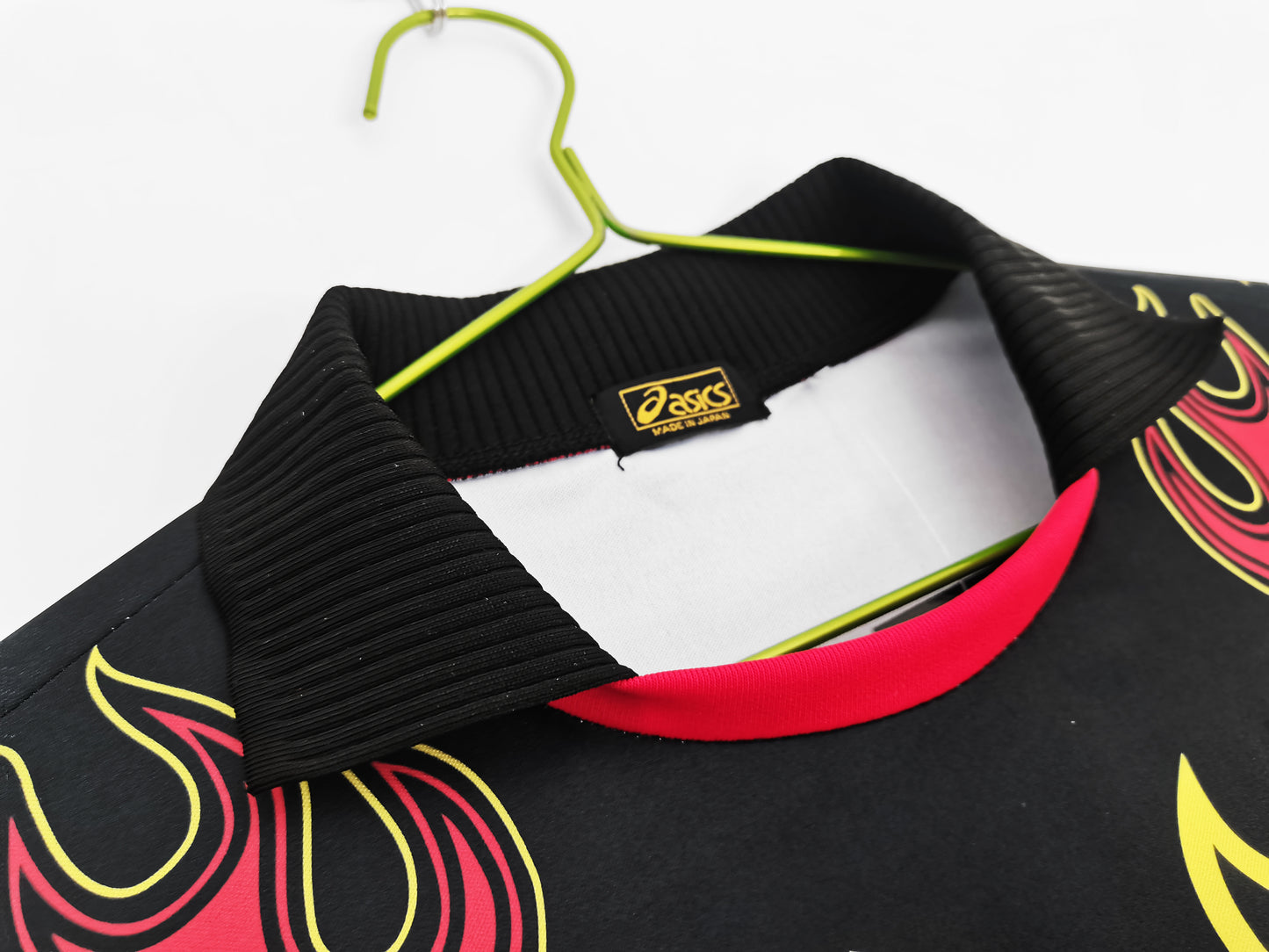 1998 Japan goalkeeper flame red shirt