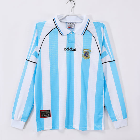 1996 Argentina home long sleeve