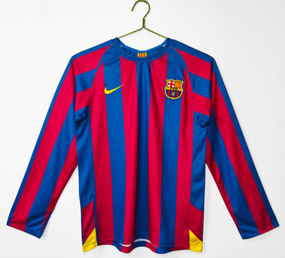 Barcelona 2005/2006 home long sleeves