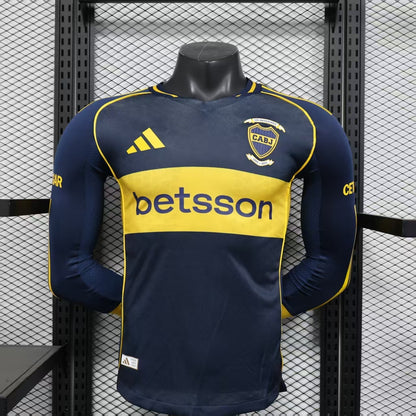 2025/2026 Boca Juniors home long sleeves Player's version