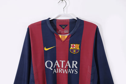 Barcelona 2014/15 Messi 10# long sleeves