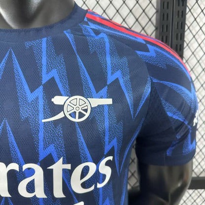 Arsenal Blue away jersey 2025/26 short sleeve