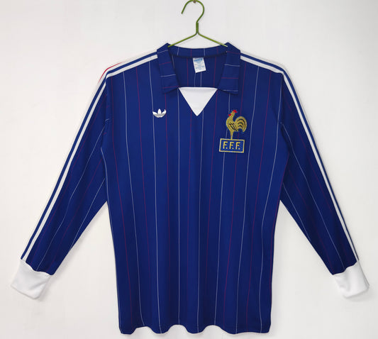 France 1980/1982 home long sleeves