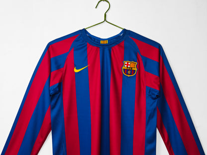 Barcelona 2005/2006 home long sleeves