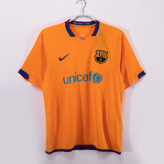 2006/07 season Barcelona away orange