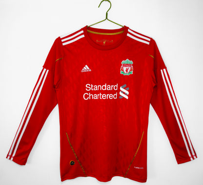 2010/2011 Liverpool home long sleeve