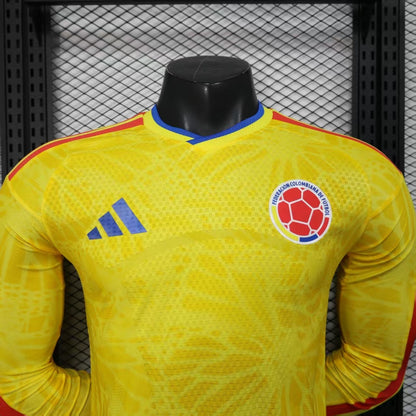 Colombia 2026 home long sleeves Player's version