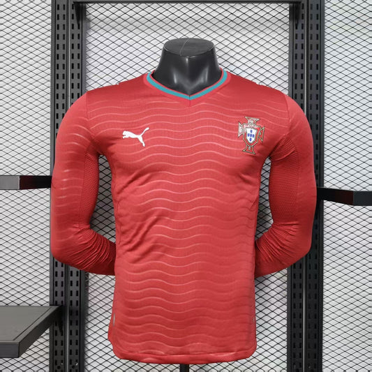 Portugal 2026 home long sleeves Player's version
