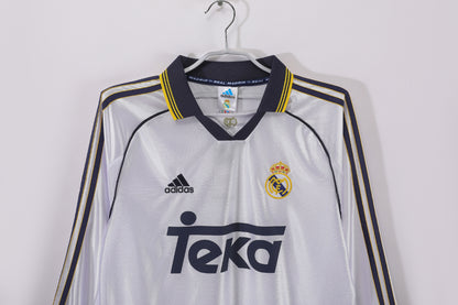 Long sleeve: 1998/00 Real Madrid home