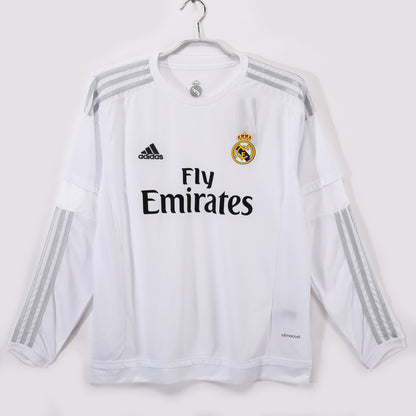 Long sleeve: 2015/16 Real Madrid home