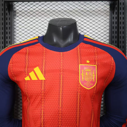 Spain 2026 home long sleeves Player's version