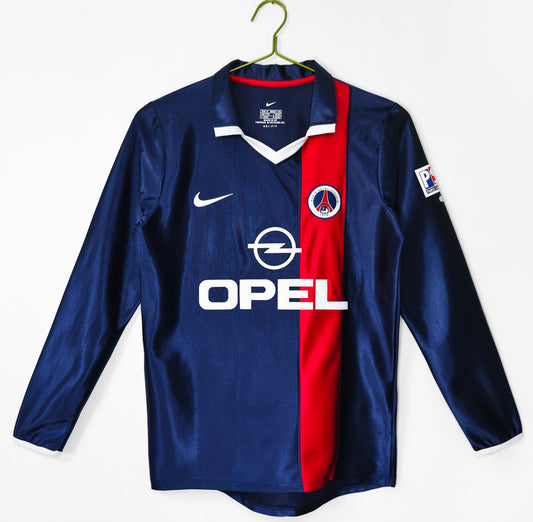 PSG 2001 – Ronaldinho Early PSG Era Shirt (Limited Piece)