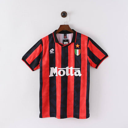 1993/1994 AC Milan retro home Jersey players edition