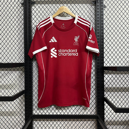 2025/2026 Liverpool home Jersey fans edition