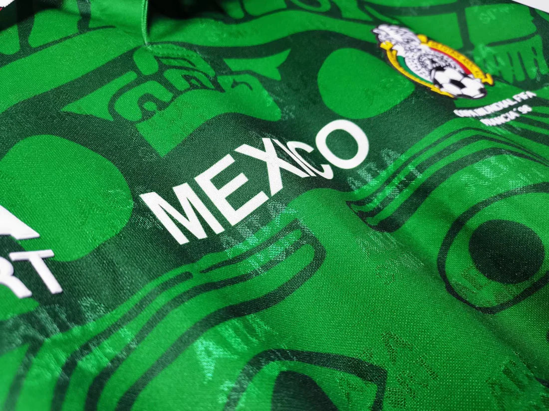 Hot Deals Mexico 1998 classic large Jersey