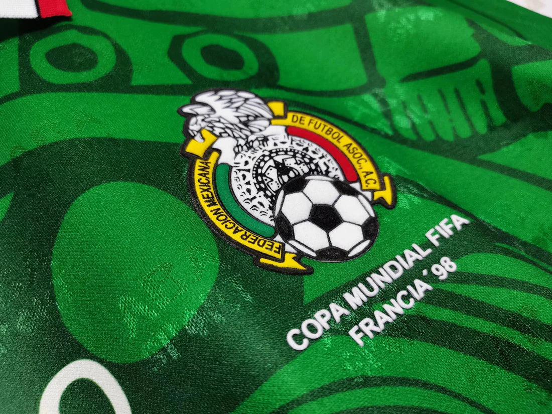 Hot Deals Mexico 1998 classic large Jersey
