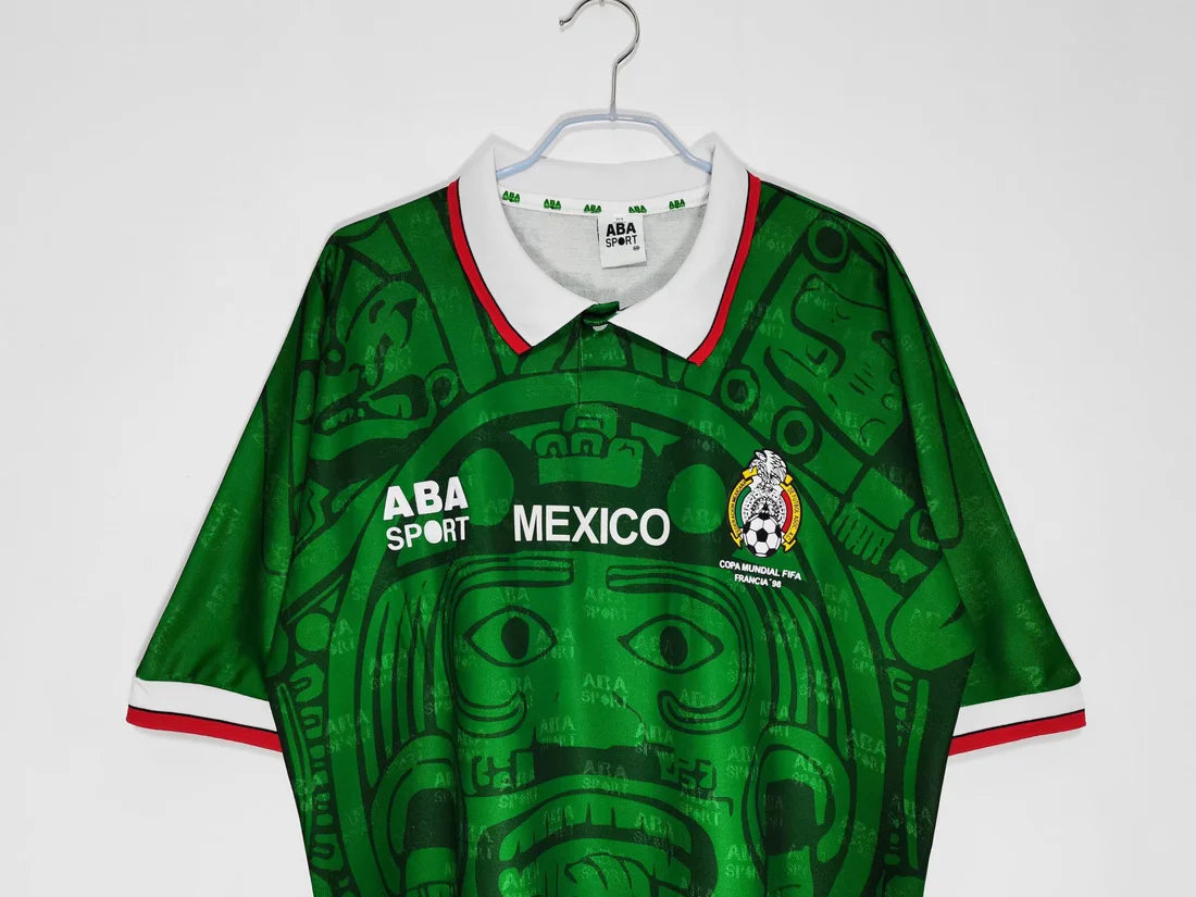 Hot Deals Mexico 1998 classic large Jersey