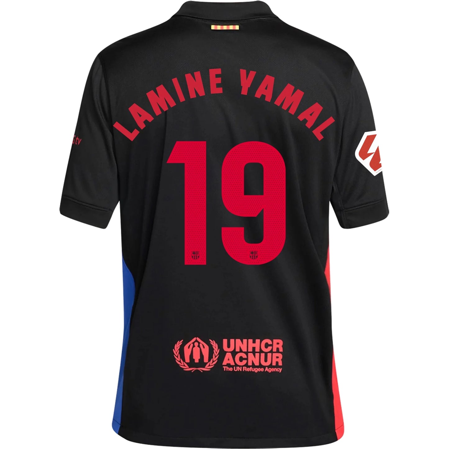 Hot Deals #19 Lamine Yamal Barcelona 2025 away Fans edition M Jersey