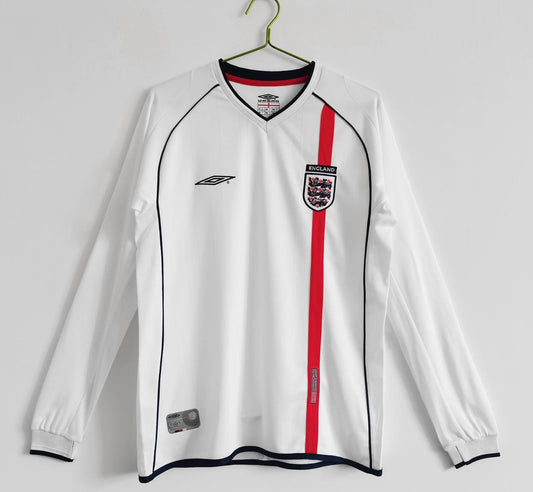 2002 England Retro Home Jersey