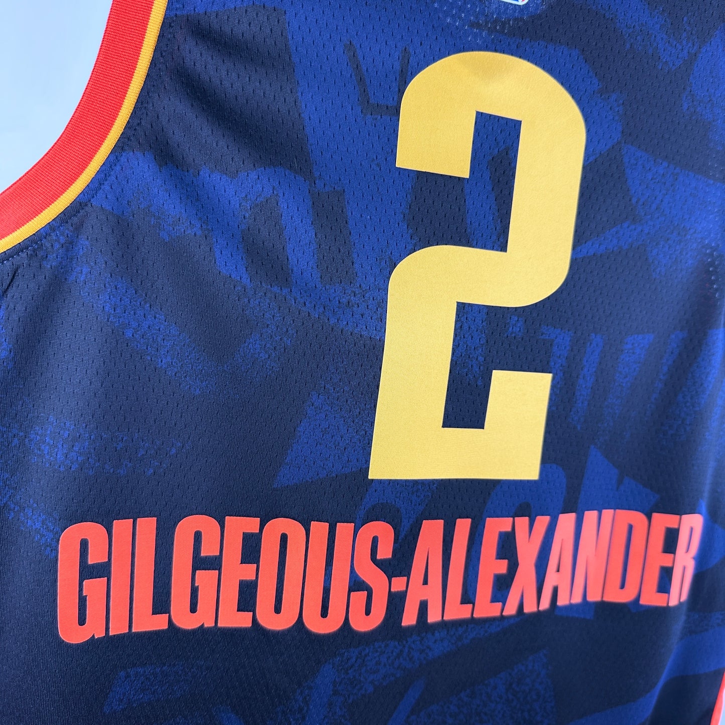 NBA OKC special edition Jersey
