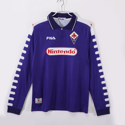 1998/99 Fiorentina long sleeve Home Retro Jersey