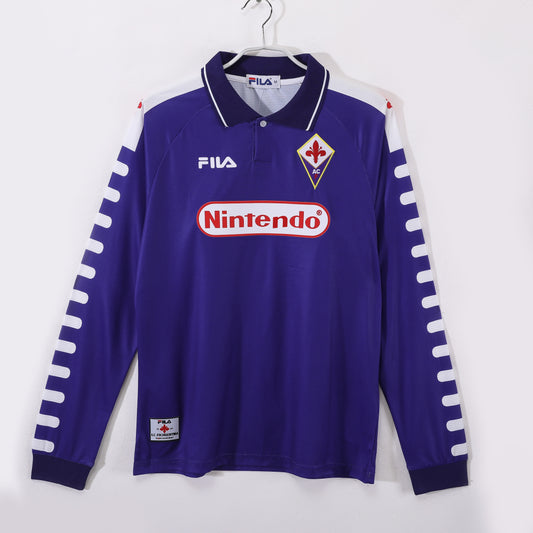 1998/99 Fiorentina long sleeve Home Retro Jersey
