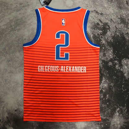 NBA OKC special edition Jersey
