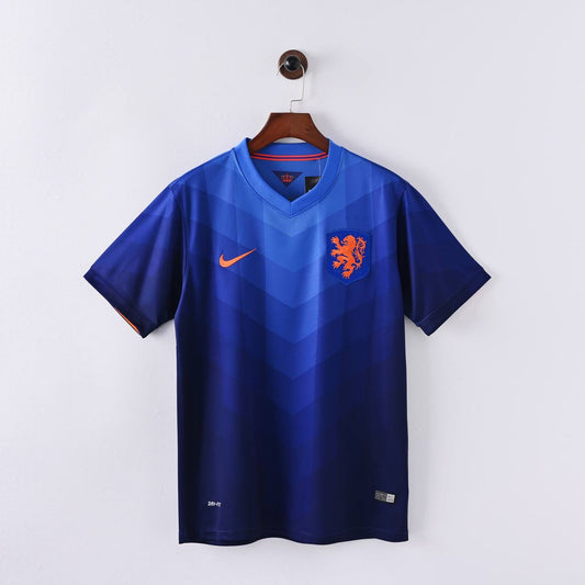 2014 Netherlands Home Retro Jersey