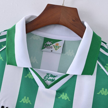 1995/97 Real Betis Long-Sleeve Home Retro Jersey