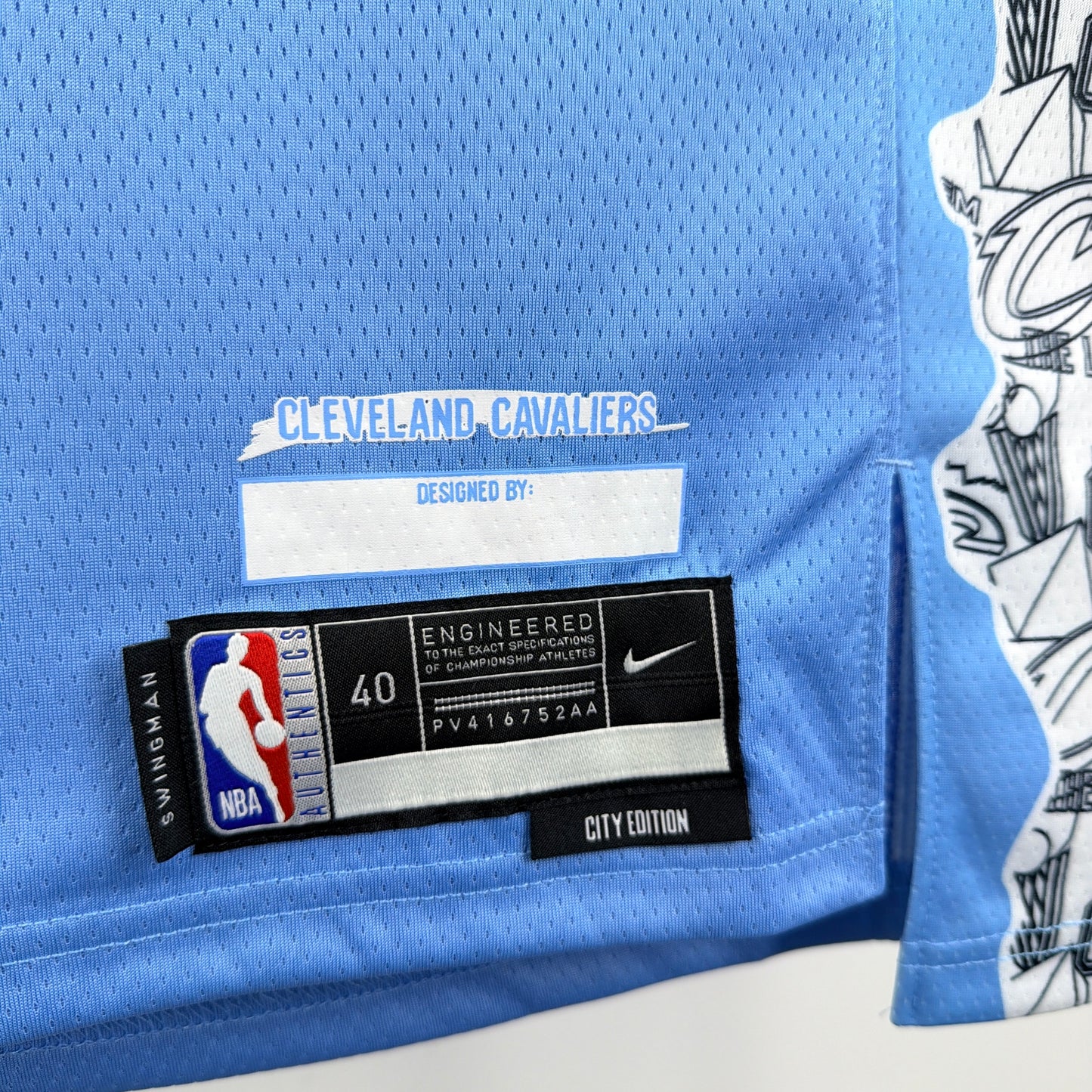 NBA Cleveland Cavaliers  special edition Jersey