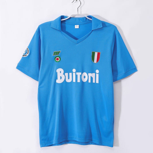 1987 Napoli Home Retro Jersey