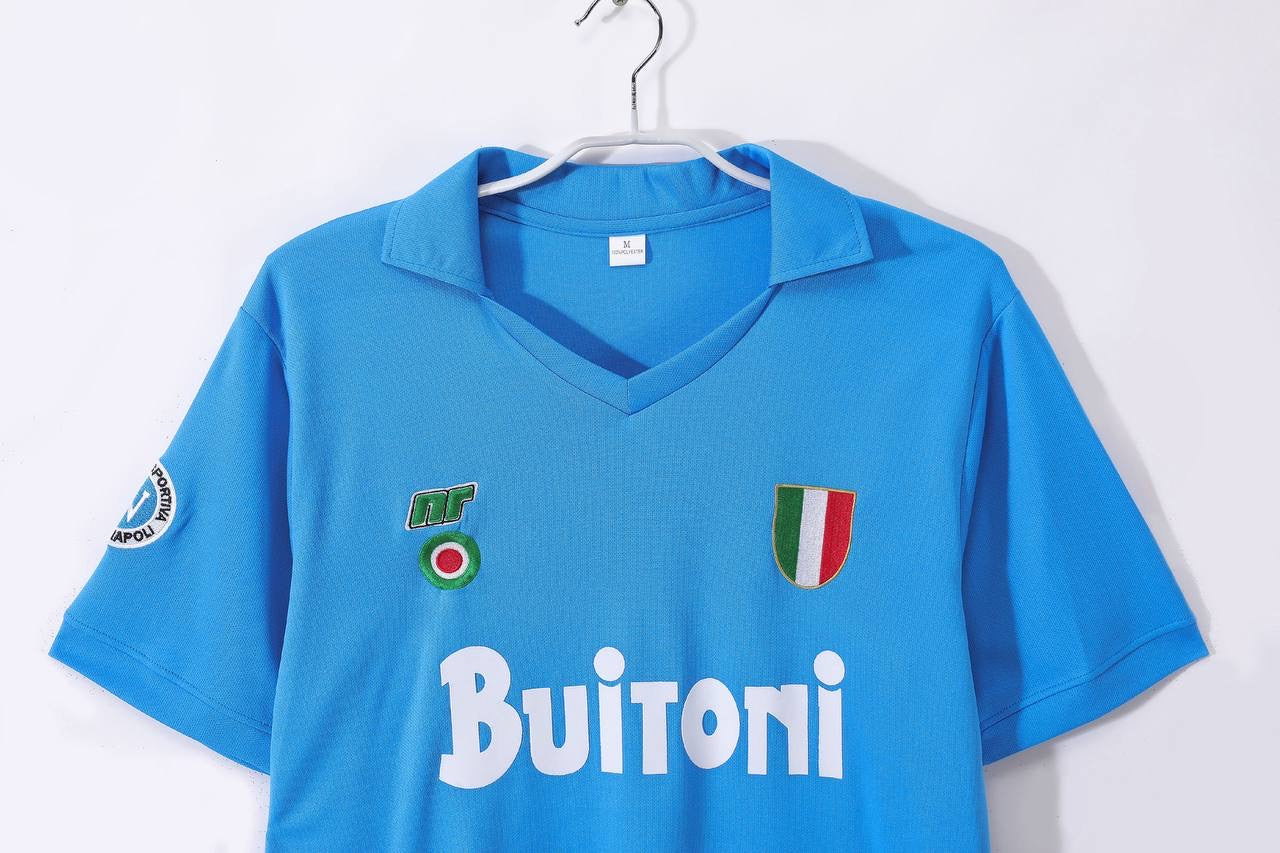 1987 Napoli Home Retro Jersey