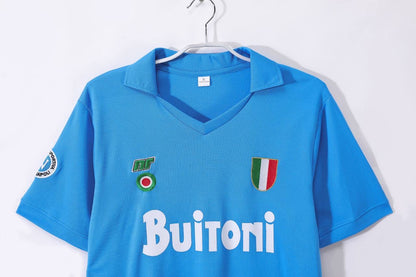 1987 Napoli Home Retro Jersey