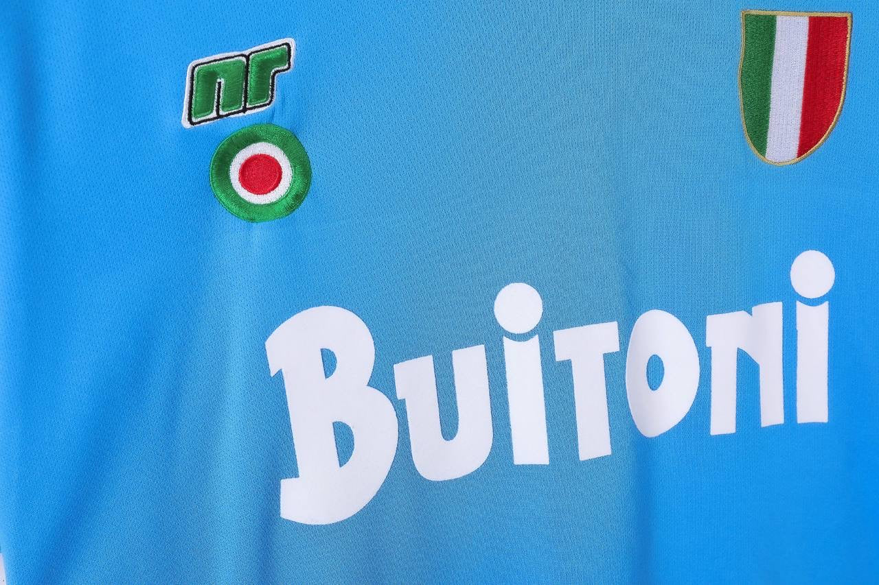 1987 Napoli Home Retro Jersey