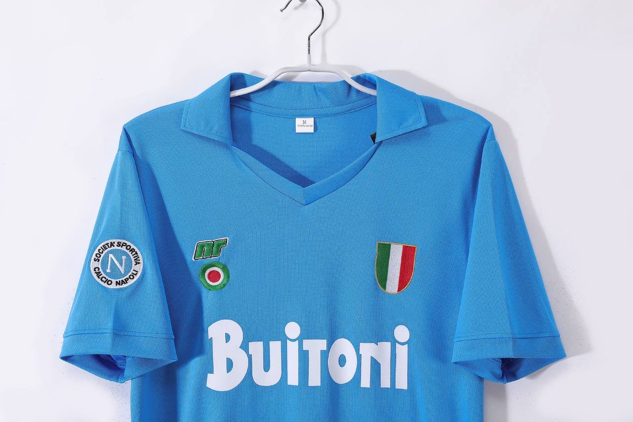 1987 Napoli Home Retro Jersey