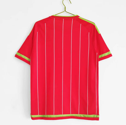 2015/16 Wales Home Retro Jersey (Striped Version)