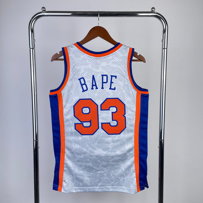 NBA NewYork Knicks #93 Bape special edition Jersey