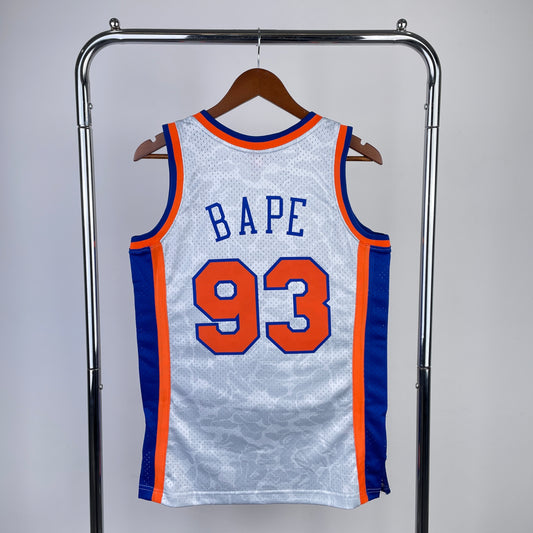 NBA NewYork Knicks #93 Bape special edition Jersey