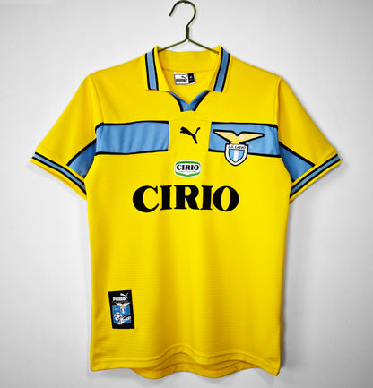 1998/99 Lazio Away/Yellow Jersey