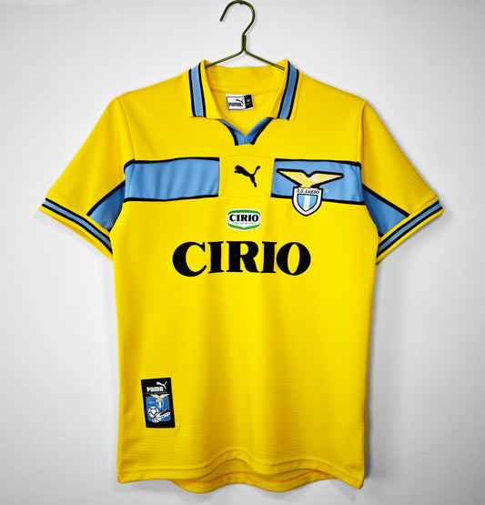1998/99 Lazio Away/Yellow Jersey