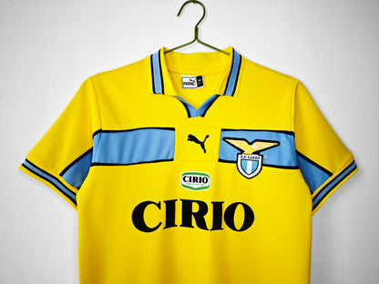 1998/99 Lazio Away/Yellow Jersey