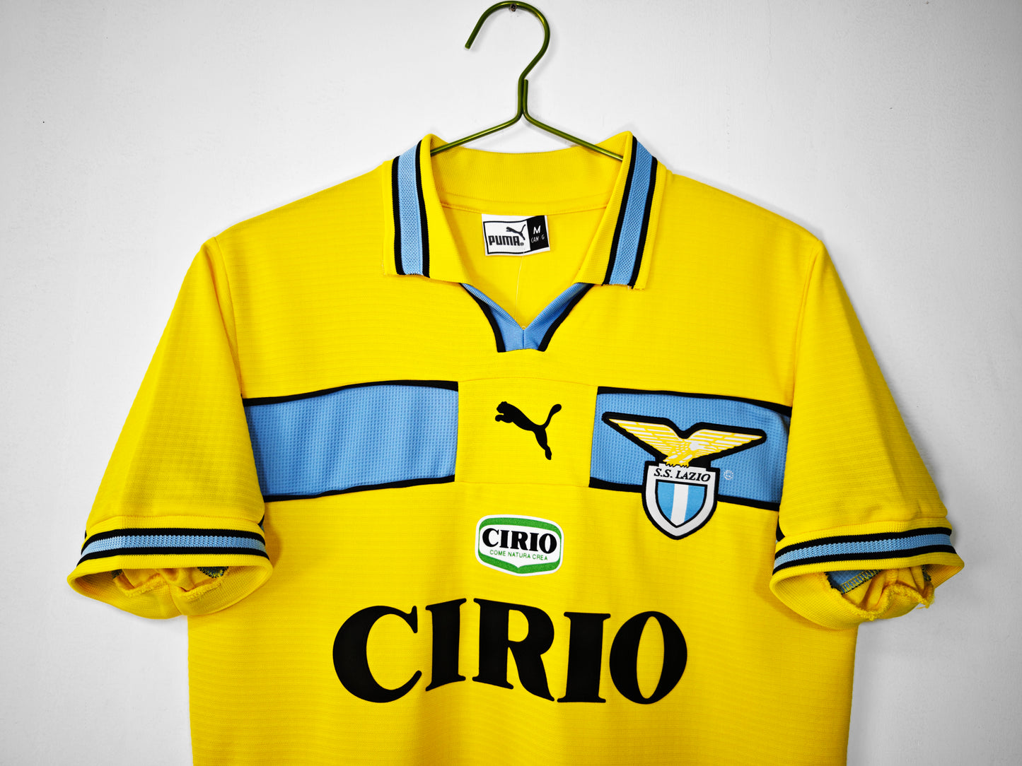1998/99 Lazio Away/Yellow Jersey