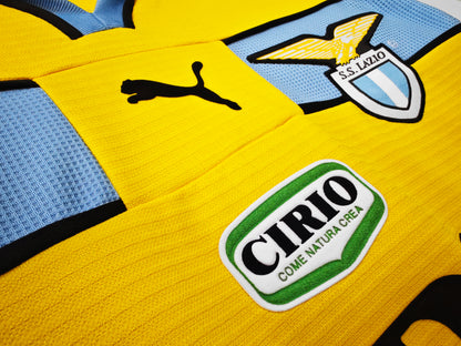 1998/99 Lazio Away/Yellow Jersey
