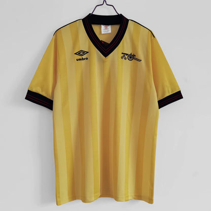 1983–86 Arsenal Away Jersey (Full Golden)