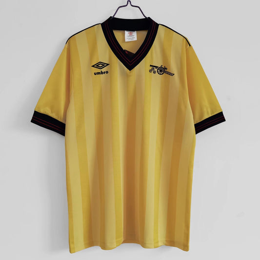 1983–86 Arsenal Away Jersey (Full Golden)