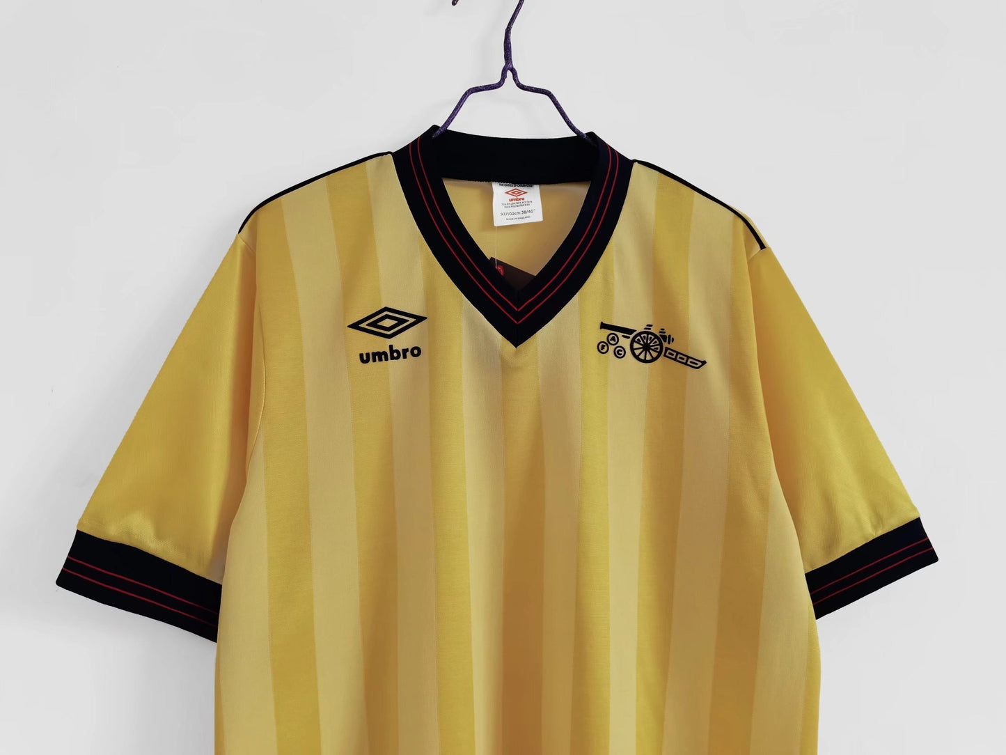 1983–86 Arsenal Away Jersey (Full Golden)