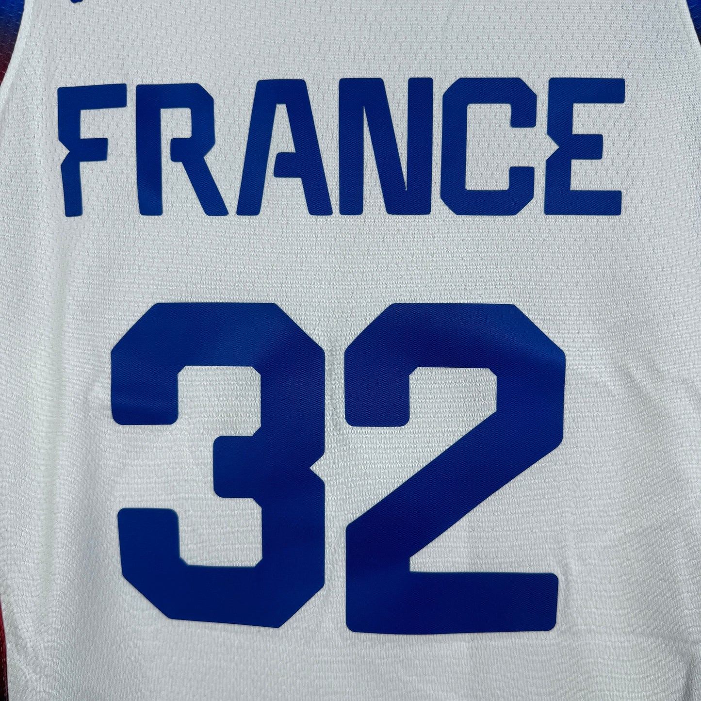 France Olympics White Jersey #32
