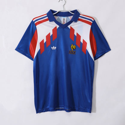 1990/91 France Home Jersey
