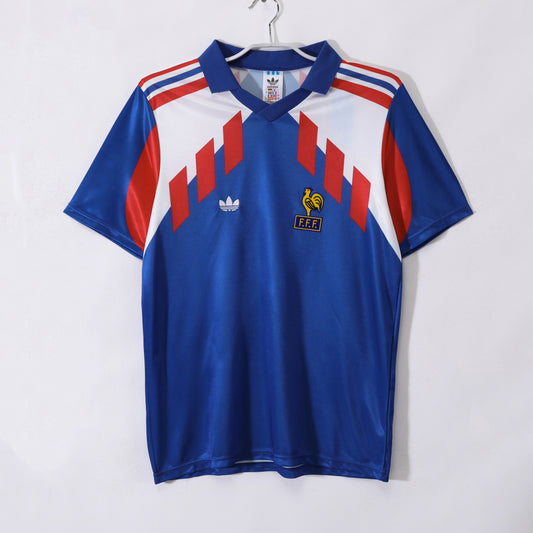 1990/91 France Home Jersey