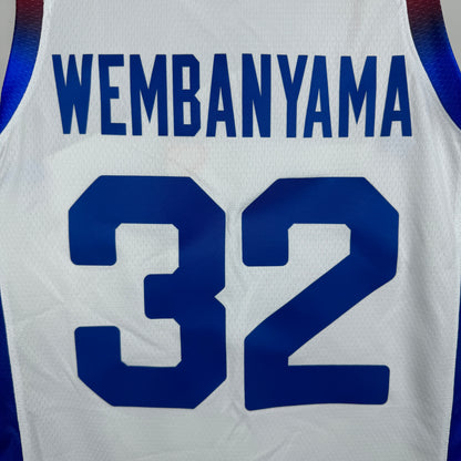 France Olympics White Jersey #32
